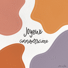 Anniversaire coloré pour célébrer 50 ans